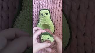 Crochet Avocado  Heklani avokado [upl. by Ettelrats71]