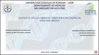 SEMINÃRIO 5  CULTIVO CELULAR E SUAS APLICAÃ‡Ã•ES NA VIROLOGIA MÃ‰DICA [upl. by Breger276]