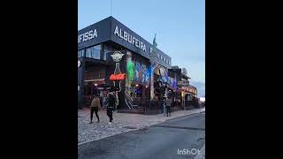 The famous strip of Albufeira Portugal 🇵🇹 😍 travel portugal youtubevideo [upl. by Amahs71]