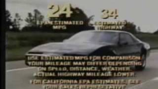 1982 Pontiac Firebird Trans Am Advertisment video [upl. by Anitsrihc]