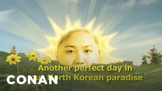 North Korea Does The Teletubbies  CONAN on TBS [upl. by Behka215]