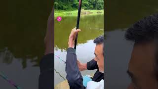 Amazing Fisherman without arms catches fish skillfully shorts [upl. by Mairem]