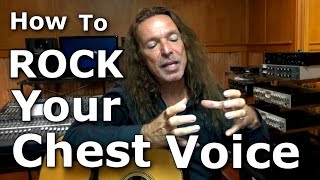 How To ROCK Your Chest Voice  How To Belt  Ken Tamplin Vocal Academy [upl. by Nanerb]