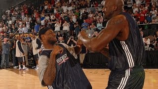 Shaq LeBron Dwight Howard AllStar DanceOff [upl. by Ilak]