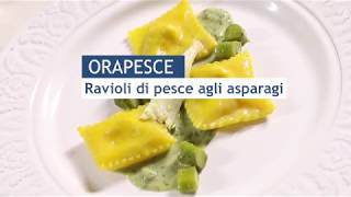 Ravioli di sogliola al sugo di asparagi [upl. by Harelda670]