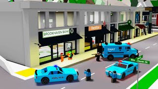 BANK HEIST IN BROOKHAVEN RP [upl. by Aivlis527]