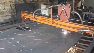 Мой самодельный чпу станок плазменной резки My homemade plasma CNC [upl. by Akere]