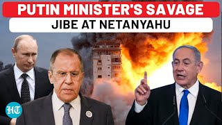 Putins Minister Mocks Netanyahu Amid Hezbollah War Fear IDF Struggles In Gaza  Israel  Russia [upl. by Anaigroeg]