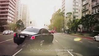 Rolls Royce car ACCIDENT 2017 [upl. by Karlotta]