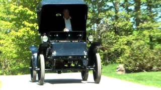 1901 Baker Electric Car  at 25 mph [upl. by Ahsaenat124]