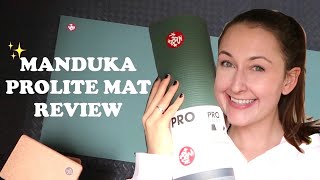 Manduka PROLITE® Yoga Mat REVIEW 🤩 [upl. by Carnay]