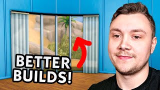 10 tips for building better Sims 4 houses [upl. by Kayle]