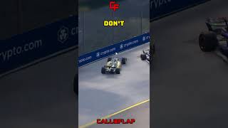 Daniel Ricciardo crashes out in Monza f1manager gaming racing formula1 lotus f1 [upl. by Peedsaj]