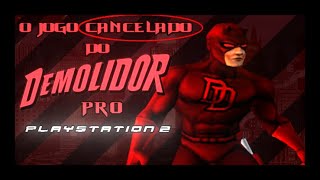 GAMEPLAY nada profissional DO JOGO CANCELADO DO DEMOLIDOR DE PS2 [upl. by Llemej326]