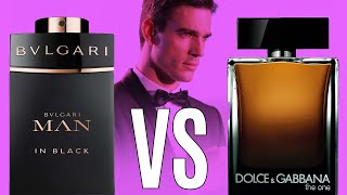 Bvlgari Man in Black vs Dolce amp Gabbana The One El duelo de las seducciones [upl. by Akemor]