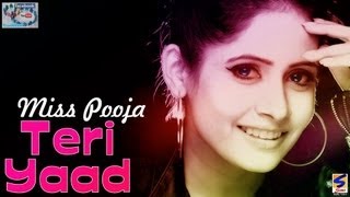 Miss Pooja  Teri Yaad  Jatinder Gill  Fresh New Song 2016 Latest Punjabi SMI 2016 [upl. by Annenn]