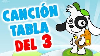 Canción Tablas de multiplicar número 3  Canción de las Tablas con Doki Descubre [upl. by Alissa]