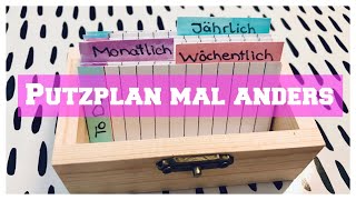 ALLES NACH PLAN 📌 Mein neuer Putzplan  Haushaltsplan  Putzroutine [upl. by Avonasac]