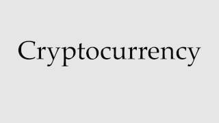 How to Pronounce Cryptocurrency [upl. by Rubia644]