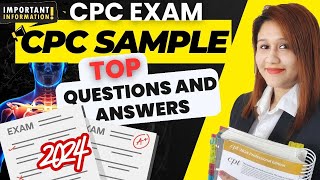 CPC Sample Questions and Answers [upl. by Nerreg925]