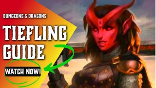 DnD Tiefling 5e  Races for Dungeons and Dragons [upl. by Alleciram]