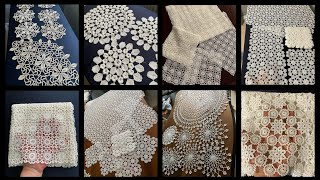 Magnífico patrón de crochet modelos de mantel a crochet  Tığ işi dantel modelleri part2 [upl. by Lonny244]