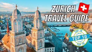 ZURICH TRAVEL GUIDE Top 10 Things to do in Zurich Switzerland  Uetliberg Landesmuseum amp MORE [upl. by Omsoc656]