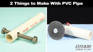 2 Things to Make With PVC Pipe [upl. by Nauqet329]