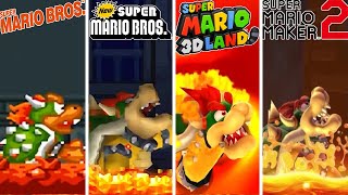 Evolution of  Bowser Falling in Lava 19852021 [upl. by Sileas]