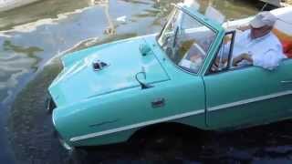 1967 Amphicar maiden voyage [upl. by Akiram]