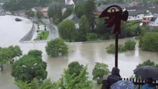 IBS Flood protection  demountable system in Grein [upl. by Akemaj]