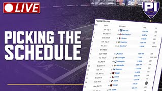 VIKINGS SCHEDULE RELEASED  lets pick the games [upl. by Placida]