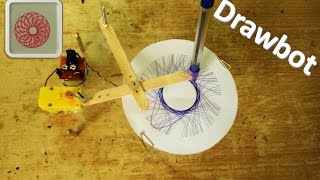 How to make a drawing robot – Spirograph – DIY Robot [upl. by Aron]