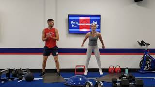 F45 Live  Romans Strength Workout  Whitby West Edition [upl. by Scandura]