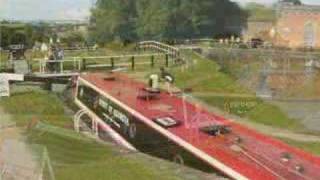 England The Foxton Locks [upl. by Cirdek61]