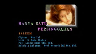 Hanya Satu Persinggahan  IklimSaleem Official MV [upl. by Rufena]