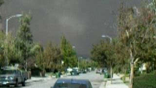 Porter Ranch Fire view from my House [upl. by Lin]