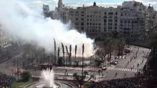 Mascletá  06 marzo 2013  Las Fallas Valencia [upl. by Ayian231]