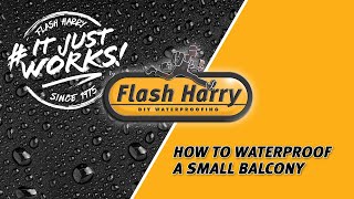 How to Waterproof a Small Balcony [upl. by Winnick929]