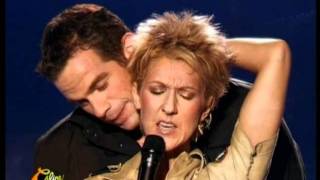 Celine Dion Et Garou  Sous Le Vent Live [upl. by Harper]