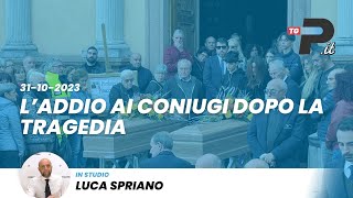 Tg Prealpinait 31102023  L’addio ai coniugi dopo la tragedia [upl. by Brabazon914]