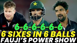 6️⃣6️⃣6️⃣6️⃣6️⃣6️⃣ Faujis Power Show Against Kiwis Bowlers  Pakistan vs New Zealand  PCB  M2B2A [upl. by Manville]