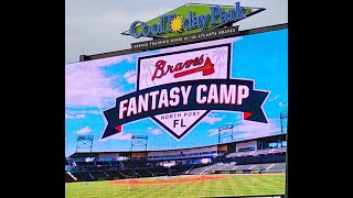 The Warrior Alliance quotSend a Warriorquot to Atlanta Braves Fantasy Camp trailer [upl. by Ermina]