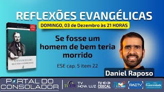 SE FOSSE UM HOMEM DE BEM TERIA MORRIDO  DANIEL RAPOSO [upl. by Einimod]