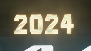 Times Square 2024 Ball Drop in New York City full video [upl. by Omissam]