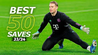 Best 50 Goalkeeper Saves 202324  HD 13 [upl. by Assilrac]