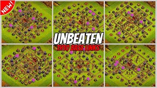 Best TH10 base Layout Copy Link  New INSANE Town Hall 10 WarTrophyFarming Base  Clash of Clans [upl. by Mcginnis772]