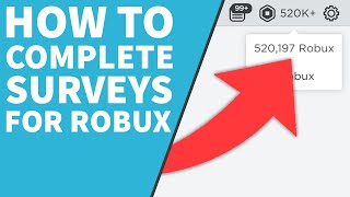 HOW TO COMPLETE SURVEYS FOR ROBUX ON ROCashcom NEW ROBUX PROMO CODE [upl. by Aicekat]