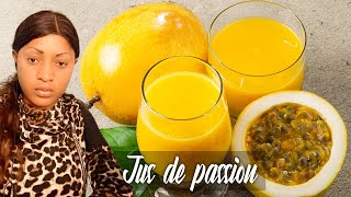 Rytha BM Comment faire le Jus de Fruit de la Passion Barbadine [upl. by Nosyarg]