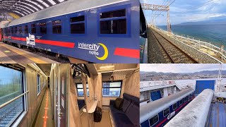 Italys Most Famous Train Intercity Notte Siracusa  Rail Ferry  Milano in Deluxe Sleeping Car [upl. by Haneehs50]